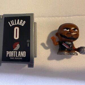 NBA Lillard 0 Portland Trail Blazers Teenymate Lockers